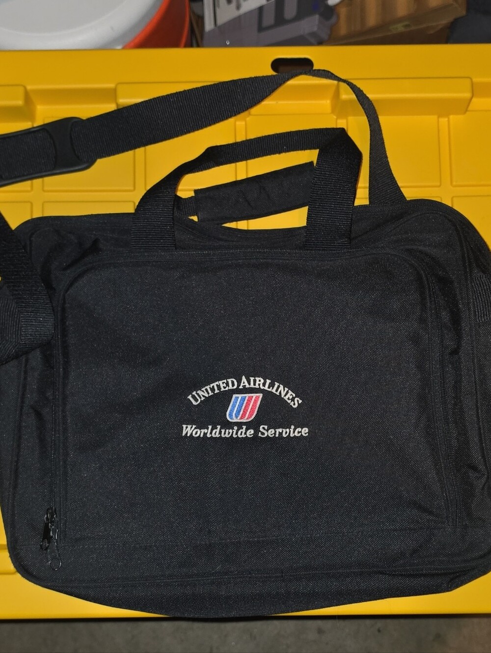 Black Laptop Bag with Shoulder Strap